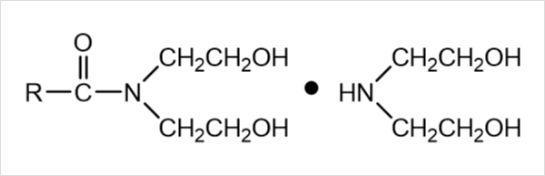 The structural formulas of the AMISOL™ series